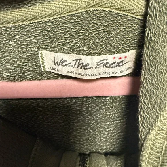 Free People Camden Zip Up Hoodie in Norwegian Woods NWOT - Picture 6 of 6